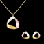 Show details for  Casual Zinc Alloy Necklace And Earring Sets 2YJ053540S