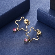 Picture of  Swarovski Element Star Stud Earrings 3LK053723E