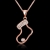 Picture of  Copper Or Brass Holiday Pendant Necklaces 3LK053792N