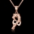 Picture of Simple Copper Or Brass Pendant Necklaces 3LK053798N