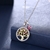 Picture of Holiday 925 Sterling Silver Pendant Necklaces 3LK053923N