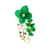Picture of Zinc Alloy Artificial Pearl Brooches 2YJ053978
