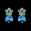 Show details for Cute Swarovski Element Stud Earrings 2BL054192E