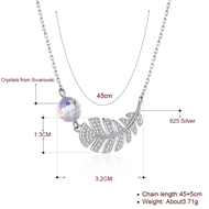 Picture of  Others Swarovski Element Short Chain Necklaces 3LK054353N