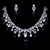 Picture of Cubic Zirconia Big Necklace And Earring Sets 1JJ054503S