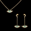 Show details for  Casual Others Necklace And Earring Sets 3FF054586S