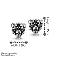 Picture of  Holiday Stainless Steel Stud Earrings 3LK054596E