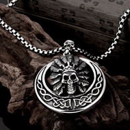 Picture of Distinctive Oxide Punk Pendant Necklace As a Gift