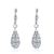 Picture of Brand New Platinum Plated Casual Dangle Earrings with Full Guarantee