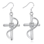 Show details for Casual Platinum Plated Dangle Earrings with Fast Delivery
