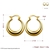 Picture of Simple Copper or Brass Big Hoop Earrings with Unbeatable Quality