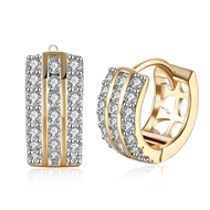 Picture of Best Selling Casual Gold Plated Small Hoop Earrings