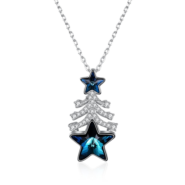 Picture of Sparkling Holiday Small Pendant Necklace