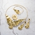 Picture of Fast Selling Gold Plated Big 4 Piece Jewelry Set Factory Direct Supply