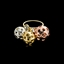 Show details for Nice Big Multi-tone Plated Fashion Ring