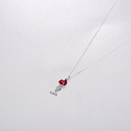 Picture of Fast Selling Red Swarovski Element Pendant Necklace with No-Risk Return