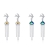 Picture of Low Price 925 Sterling Silver Casual Dangle Earrings for Girlfriend