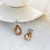 Picture of Brand New Colorful Small Dangle Earrings with SGS/ISO Certification