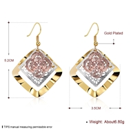 Picture of Nickel Free Multi-tone Plated Casual Dangle Earrings From Reliable Factory