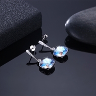 Picture of Fashion Swarovski Element Dangle Earrings at Super Low Price