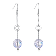 Picture of Featured Colorful 925 Sterling Silver Dangle Earrings with Full Guarantee