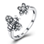 Show details for Buy 925 Sterling Silver Cubic Zirconia Adjustable Ring with Low Cost