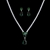 Picture of Fast Selling Green Cubic Zirconia Necklace and Earring Set from Editor Picks
