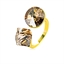 Show details for Casual Small Adjustable Ring of Original Design
