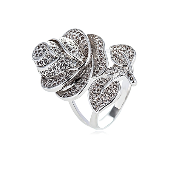 Picture of Casual White Fashion Ring with Speedy Delivery