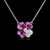 Picture of Clover Swarovski Element Pendant Necklace with Beautiful Craftmanship