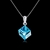 Picture of Geometric 925 Sterling Silver Pendant Necklace with Beautiful Craftmanship