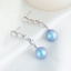 Show details for Nice Swarovski Element Pearl  Dangle Earrings