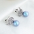 Picture of Sparkly Animal Swarovski Element Pearl Stud Earrings