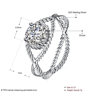 Picture of Attractive White Cubic Zirconia Fashion Ring For Your Occasions