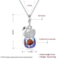Picture of Low Cost 16 Inch 925 Sterling Silver Pendant Necklace with Low Cost