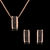Picture of Female Zinc Alloy Small Necklace and Earring Set