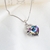 Picture of Featured Colorful Platinum Plated Pendant Necklace Factory Supply