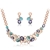 Picture of Oem Opal (Imitation) Colourful 2 Pieces Jewelry Sets