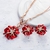 Picture of Distinctive Red Casual Necklace and Earring Set with Low MOQ