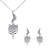 Picture of Delicate Small Rose Gold Plated Necklace and Earring Set