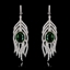 Show details for Wholesale Platinum Plated Casual Dangle Earrings with No-Risk Return