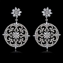 Show details for Casual White Dangle Earrings Direct from Factory