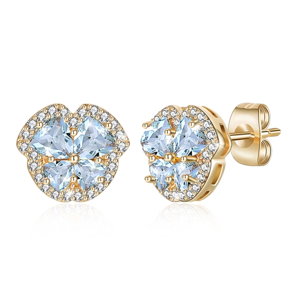 Picture of Delicate Small Stud Earrings with Full Guarantee