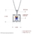 Picture of 925 Sterling Silver Swarovski Element Pendant Necklace from Certified Factory
