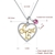 Picture of Low Price 925 Sterling Silver Swarovski Element Pendant Necklace from Trust-worthy Supplier