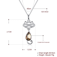 Picture of Casual Cat Pendant Necklace with 3~7 Day Delivery