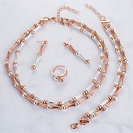 Picture of Top Medium Multi-tone Plated 4 Piece Jewelry Set
