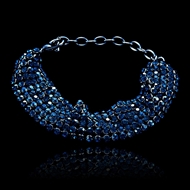 Show details for Discount Zinc-Alloy Dark Blue Bracelets