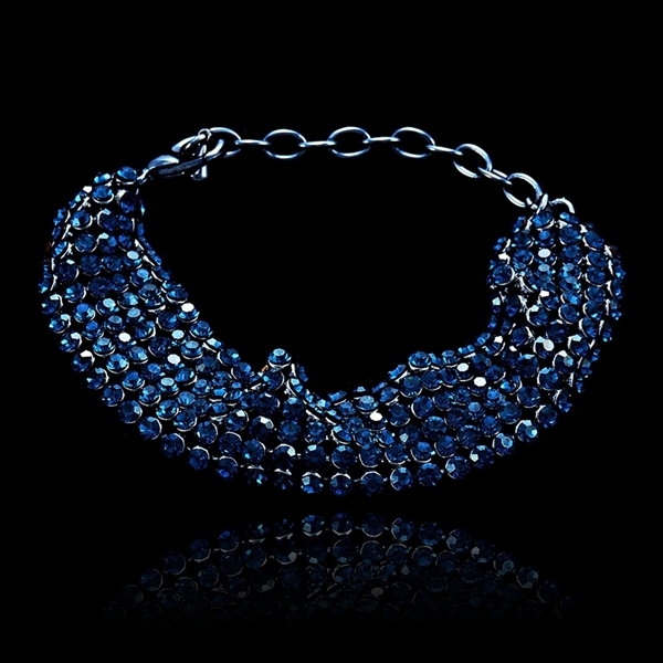 Picture of Discount Zinc-Alloy Dark Blue Bracelets