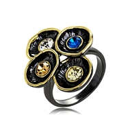 Picture of Designer Multi-tone Plated Casual Fashion Ring with No-Risk Return